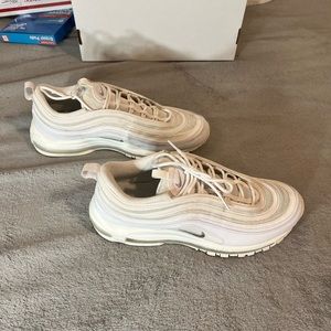 Nike Air Max 97 Triple White Wolf Grey Size 12